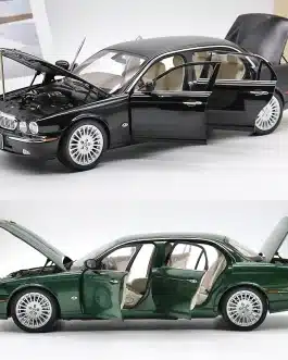 Almost Real 1/18 limited edition XJ X350 XJ6 black, green, die-cast toy car gift for a friend of Dad’s